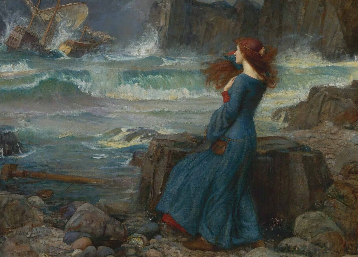 Miranda by John William Waterhouse