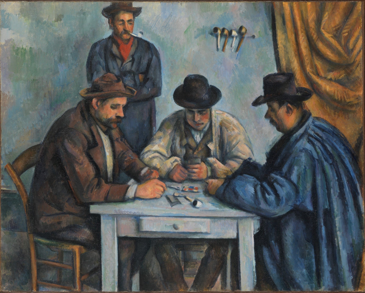 Paul Cézanne, The Card Players, c. 1890-92
