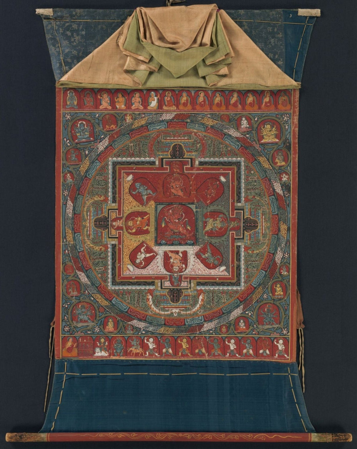 Mandala of Raktayamari: The Red Enemy of Death