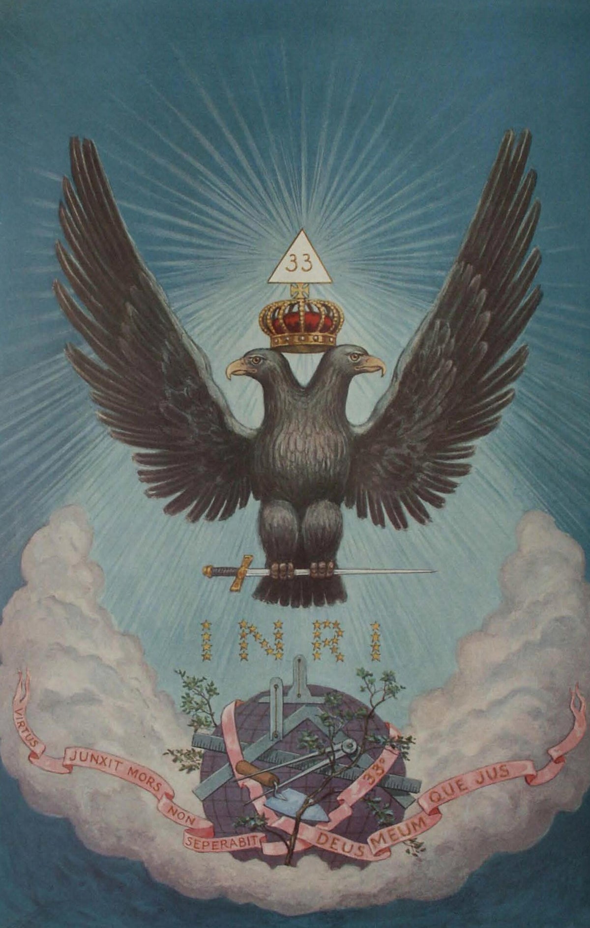 The Supreme Symbol by J. Augustus Knapp, from The Secret Teachings of All Ages