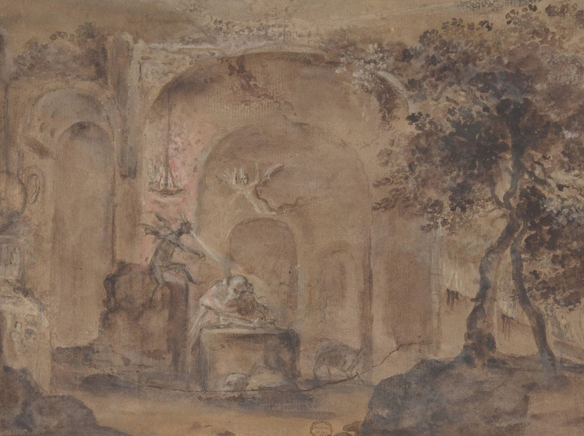 The Temptation of Saint Anthony: Demons, Fire, and the Desert
