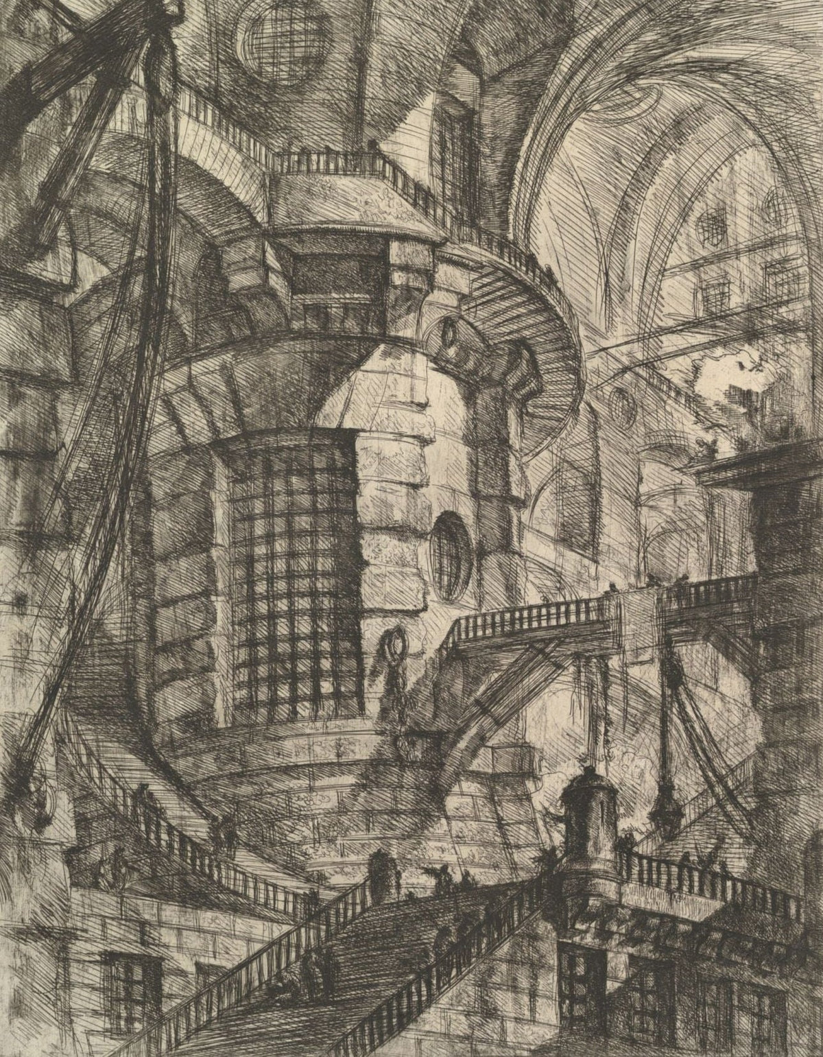 Piranesi's Round Tower: The Prison That Doesn't Exist