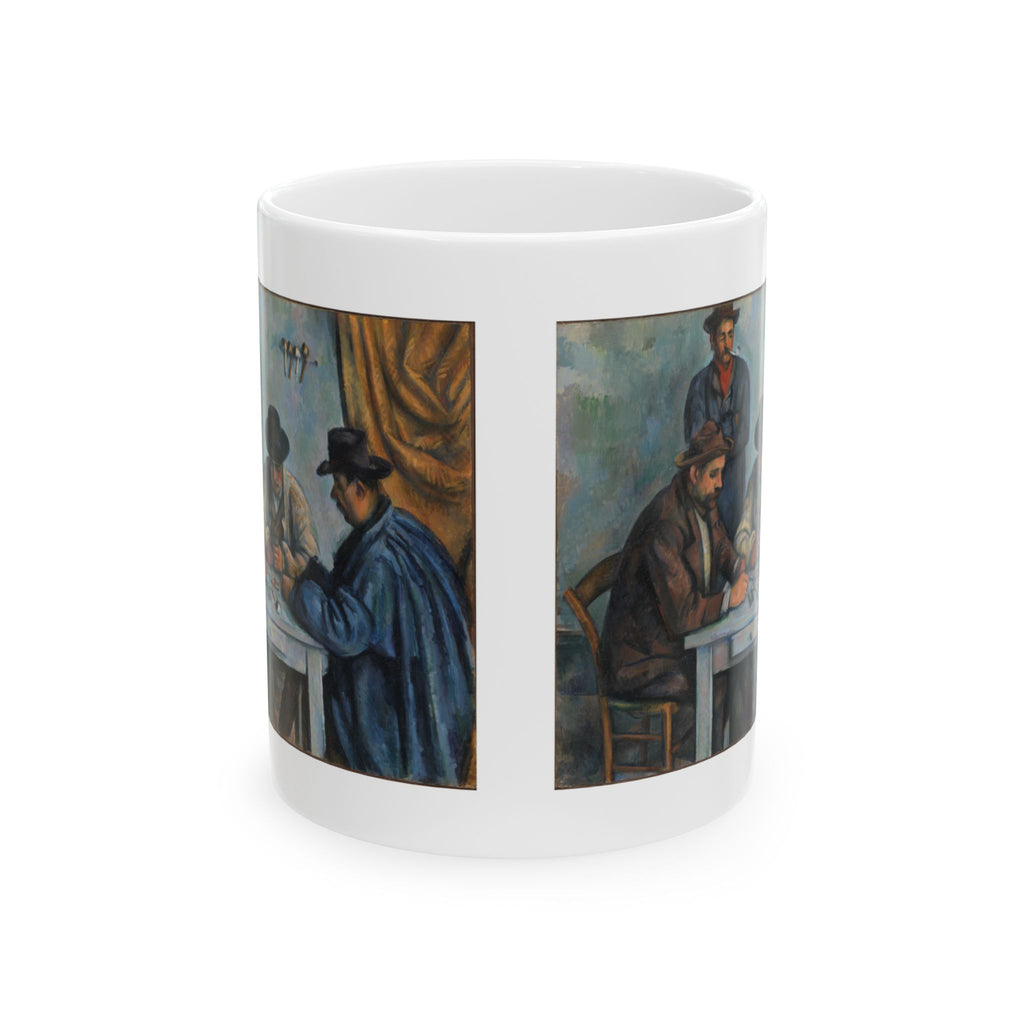 The Card Players Mug