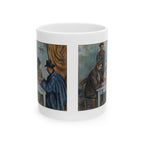The Card Players Mug
