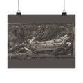 Edward Burne-Jones 'The Rose Bower, The Legend of the Briar Rose' Poster