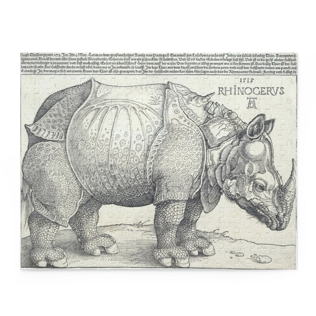 Albrecht Dürer 'The Rhinoceros' Jigsaw Puzzle