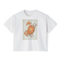 Cancer Zodiac Boxy Tee
