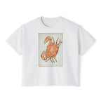 Cancer Zodiac Boxy Tee