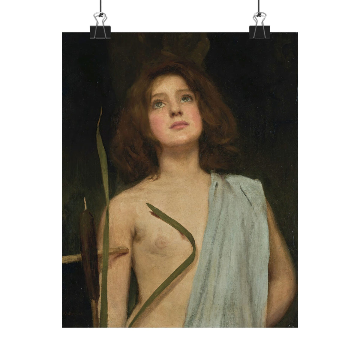 John William Waterhouse 'St. Joan' Poster