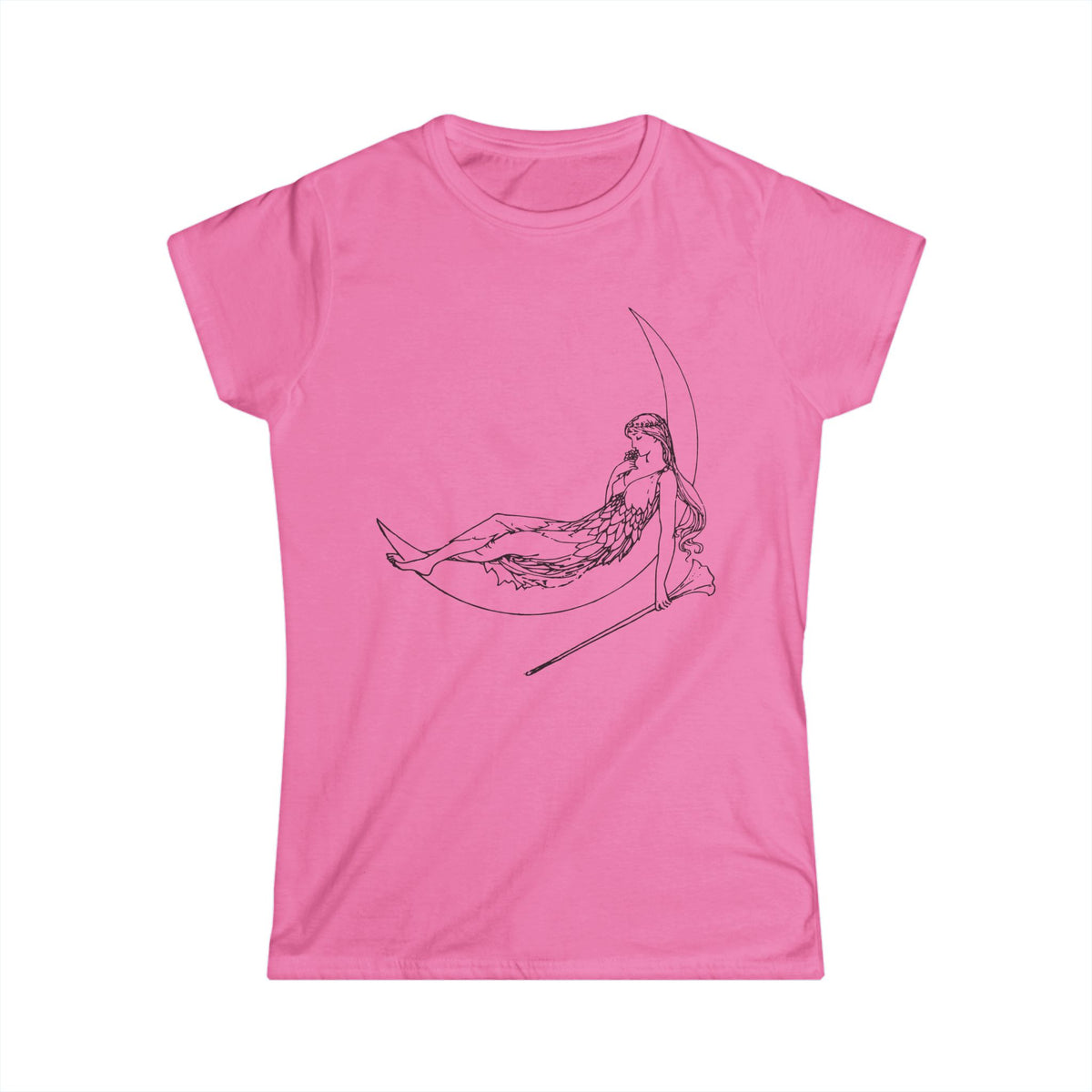 Moon Nap Tee in Azalea