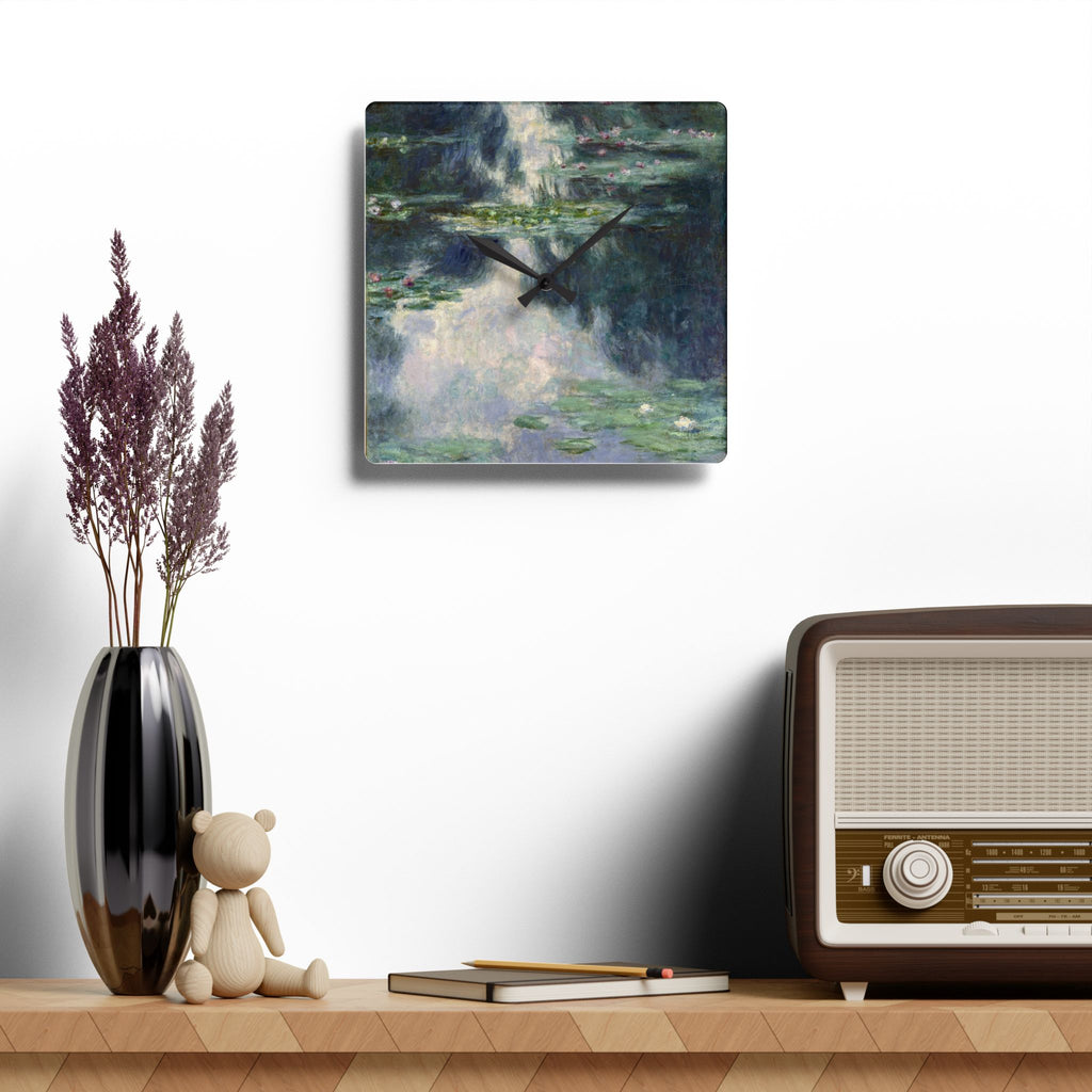 Claude Monet 'Water Lilies' Wall Clock
