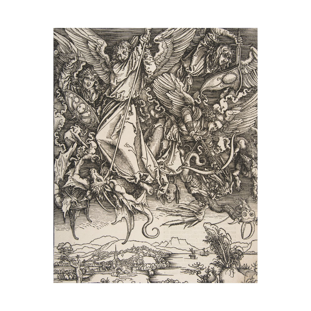 Albrecht Dürer 'Saint Michael Fighting the Dragon' Poster