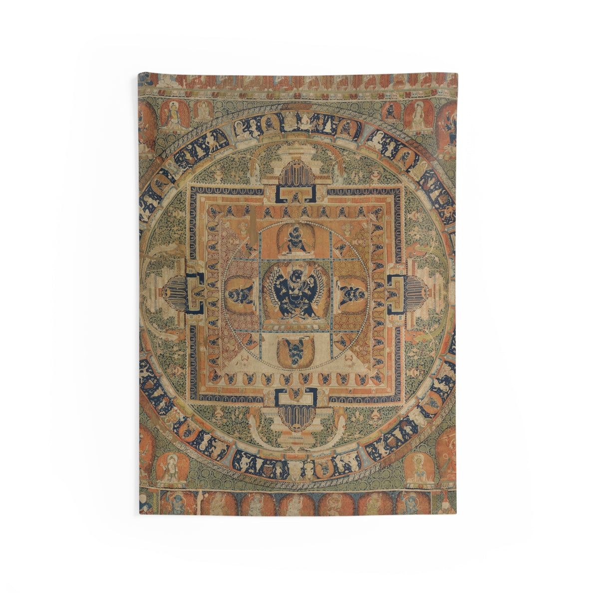 Vajrabhairava Mandala Wall Tapestry