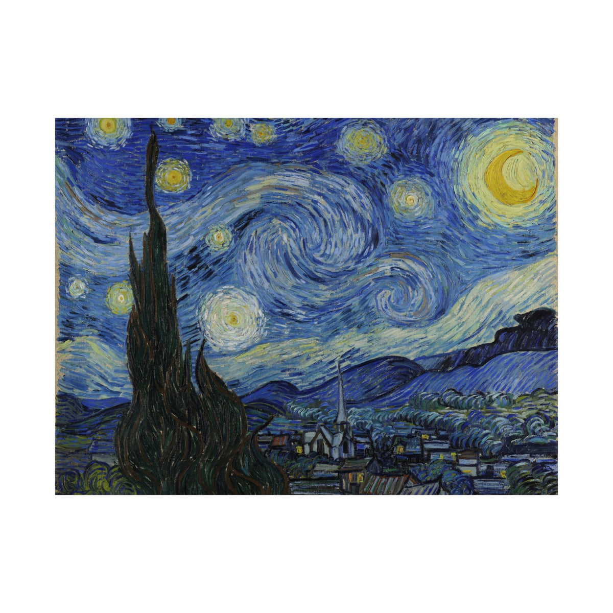 Vincent van Gogh 'The Starry Night' Poster