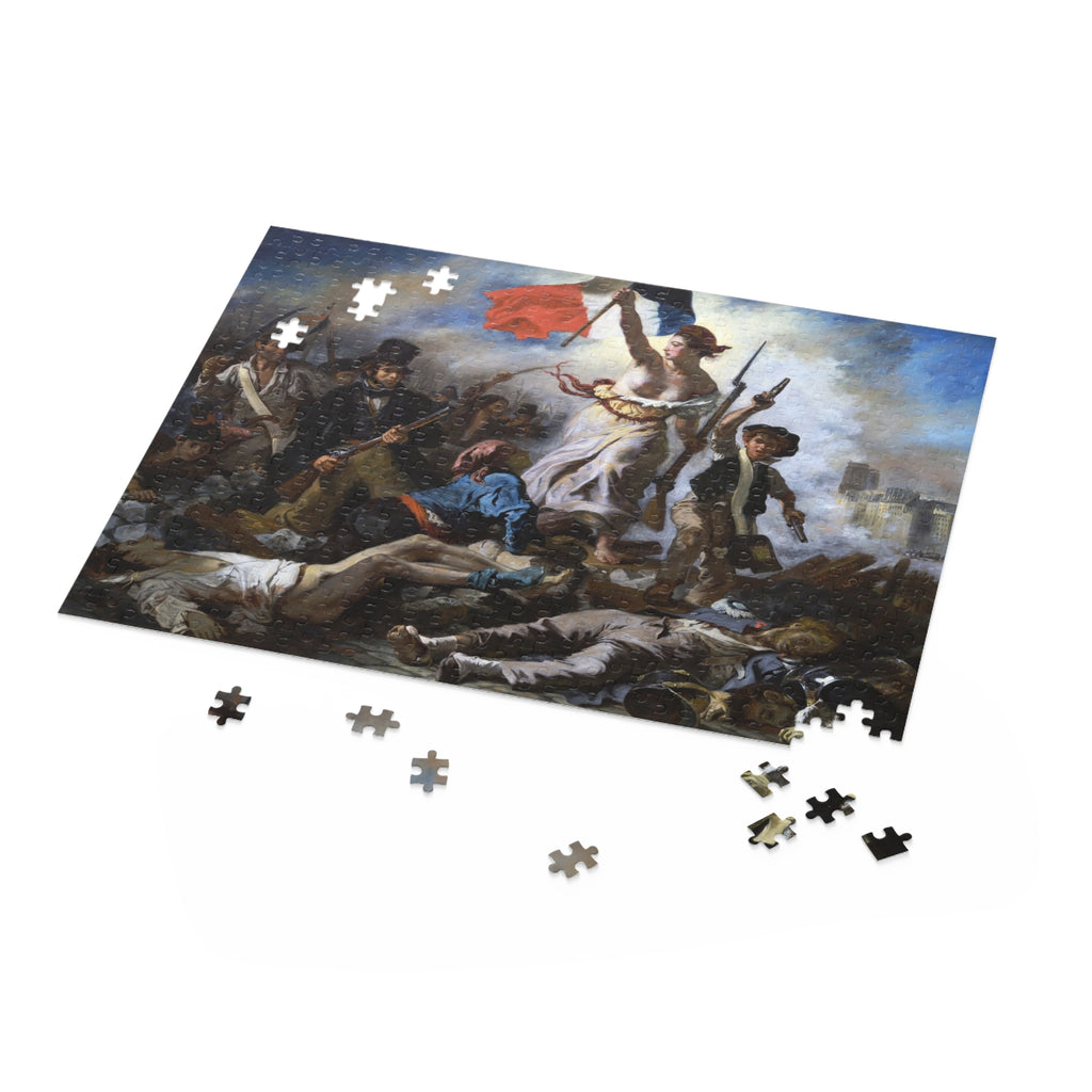 Eugène Delacroix 'Liberty Leading the People' Jigsaw Puzzle