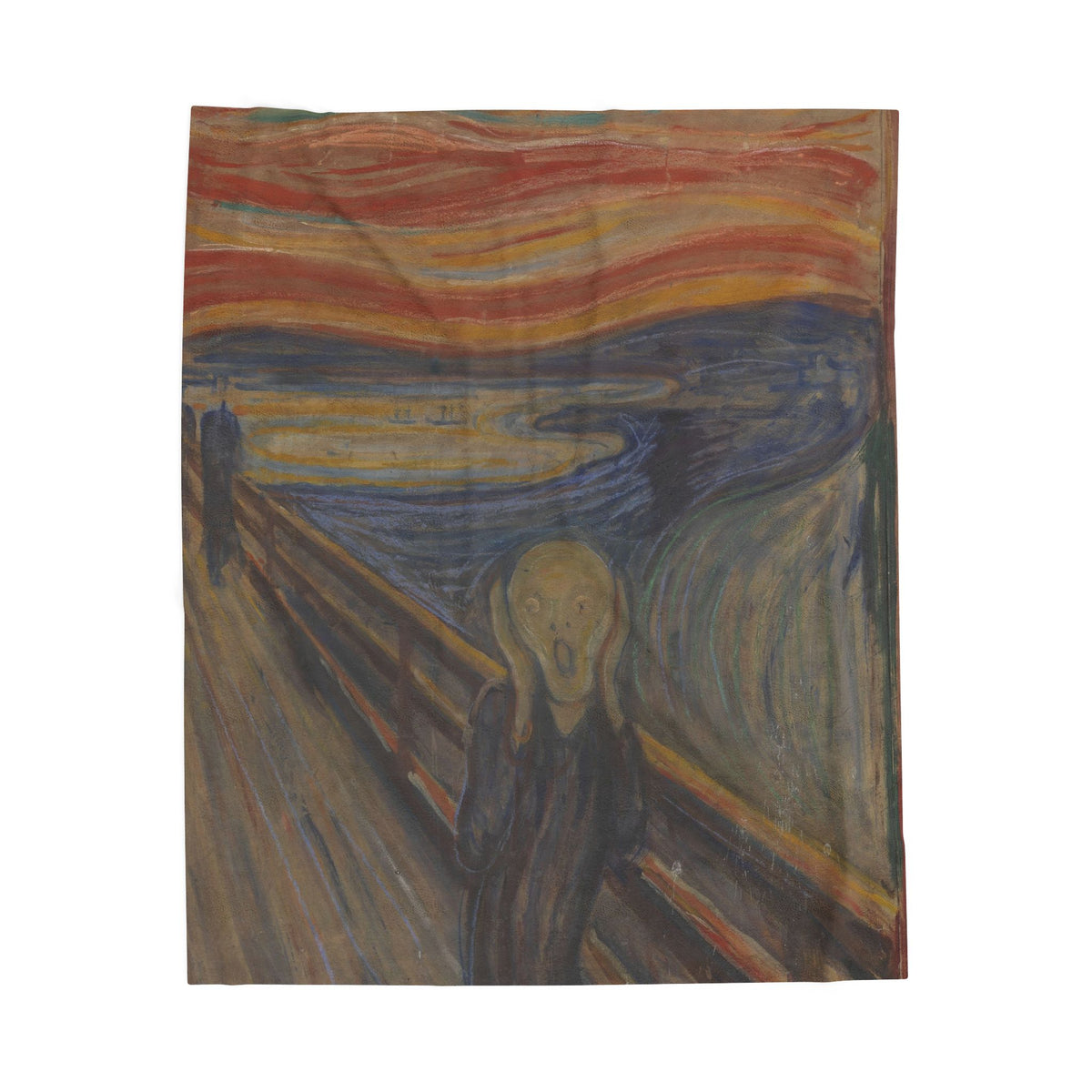 The Scream Velveteen Plush Blanket