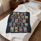 Major Arcana Tarot Velveteen Plush Blanket