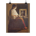 Georges de La Tour 'The Penitent Magdalen' Poster