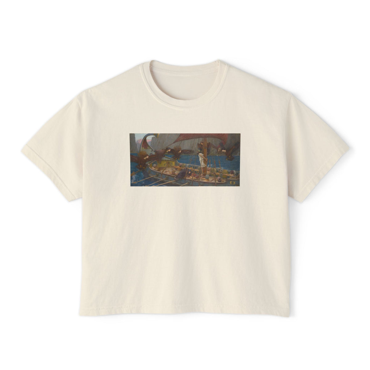 Ulysses and the Sirens Boxy Tee