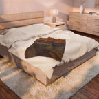 The Scream Velveteen Plush Blanket