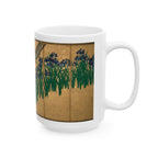 Ogata Kōrin 'Irises at Yatsuhashi' Mug