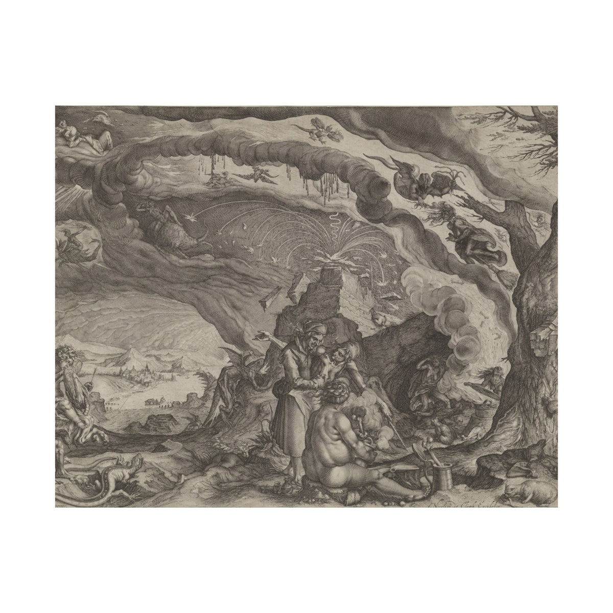 Andries Stock 'Witches Preparing for Sabbath' Poster