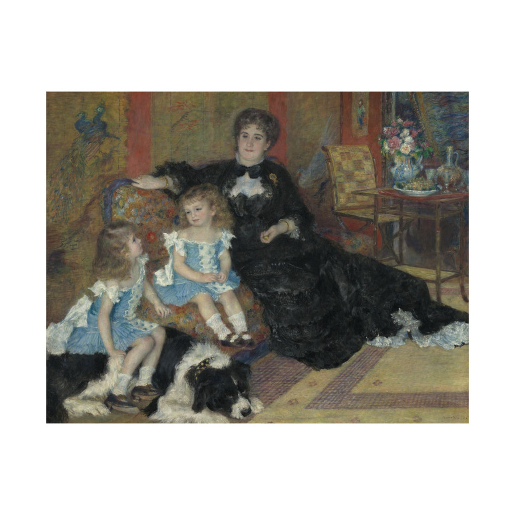 Pierre-Auguste Renoir 'Madame Georges Charpentier and Her Children' Poster