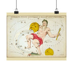 Sidney Hall 'Aquarius' Poster
