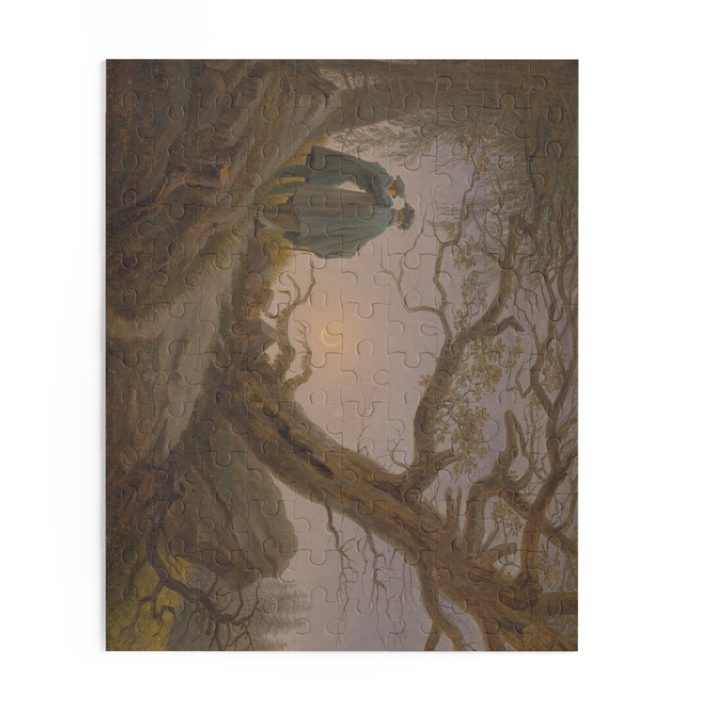 Caspar David Friedrich 'Two Men Contemplating the Moon' Jigsaw Puzzle