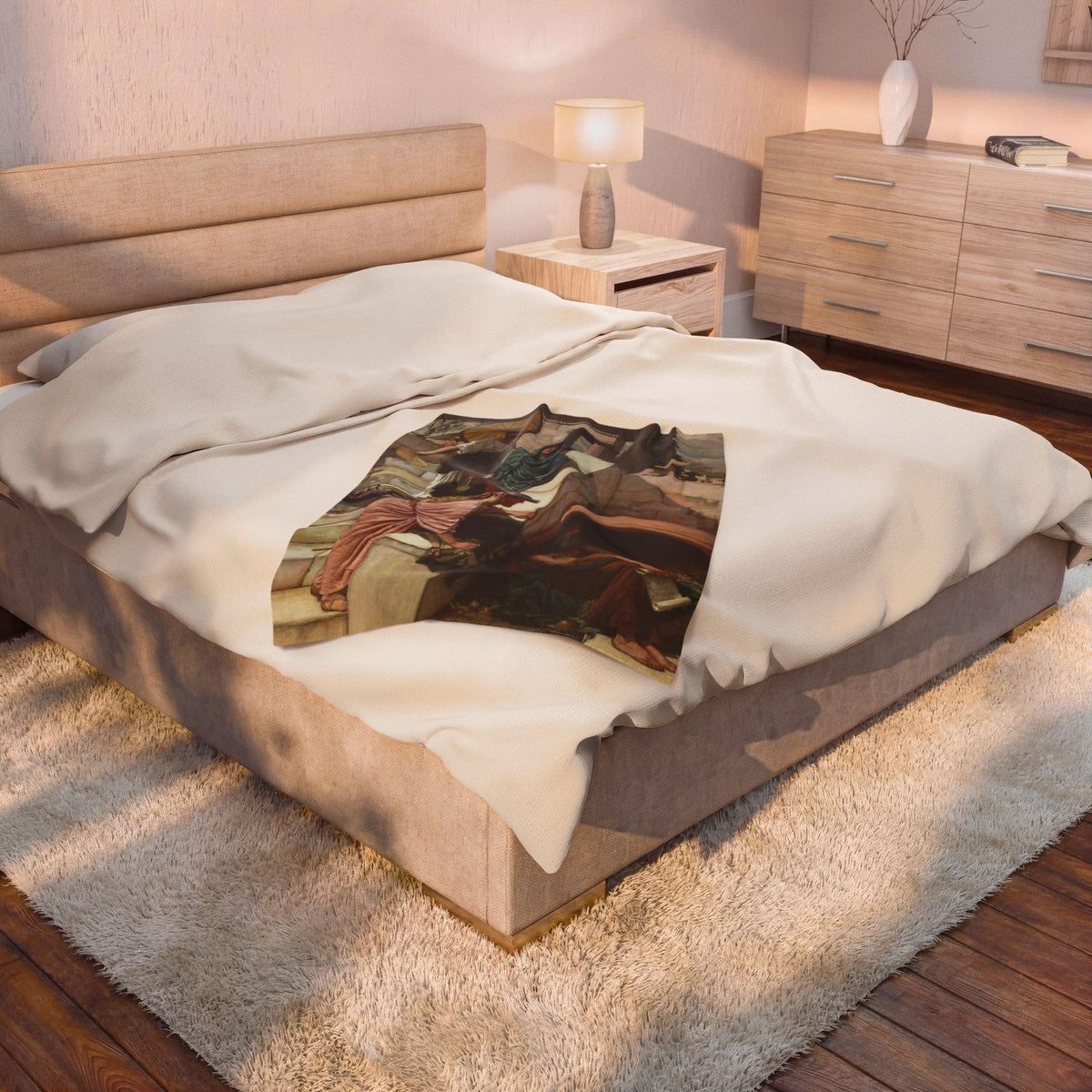 Diogenes Velveteen Plush Blanket