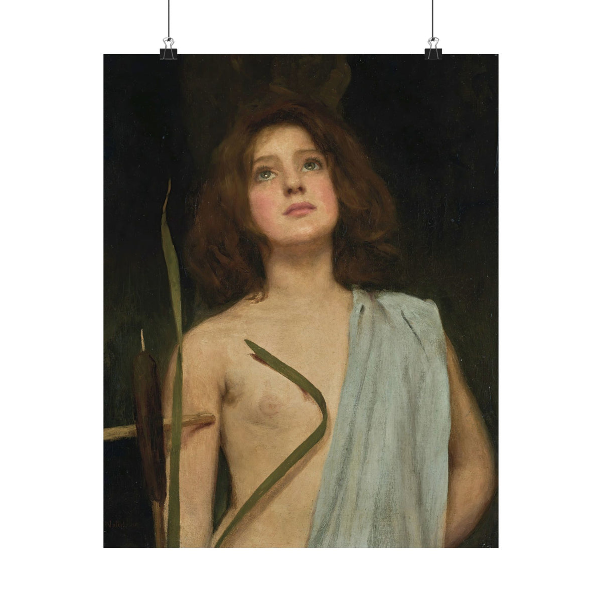 John William Waterhouse 'St. Joan' Poster