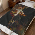 The Lady of Shalott Velveteen Plush Blanket