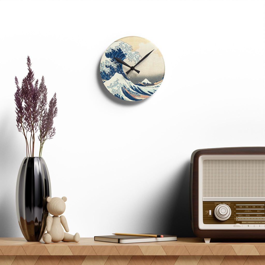 Hokusai 'The Great Wave off Kanagawa' Wall Clock