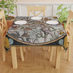 Northern Hemisphere Star Map Altar Cloth: Antique Constellation Engraving