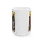The Empress tarot card mug, Rider-Waite-Smith design, ceramic 11oz/15oz, view 4