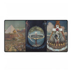 Atlantis, Yggdrasil and the Rose Croix Desk Mat: Knapp Triptych