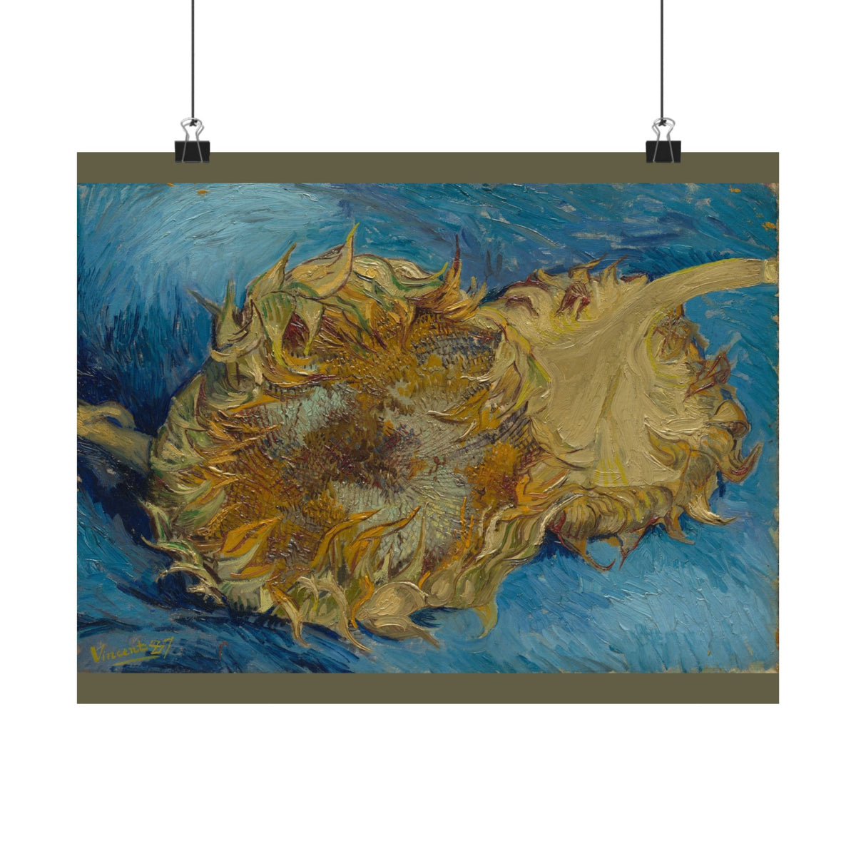 Vincent van Gogh 'Sunflowers' Poster