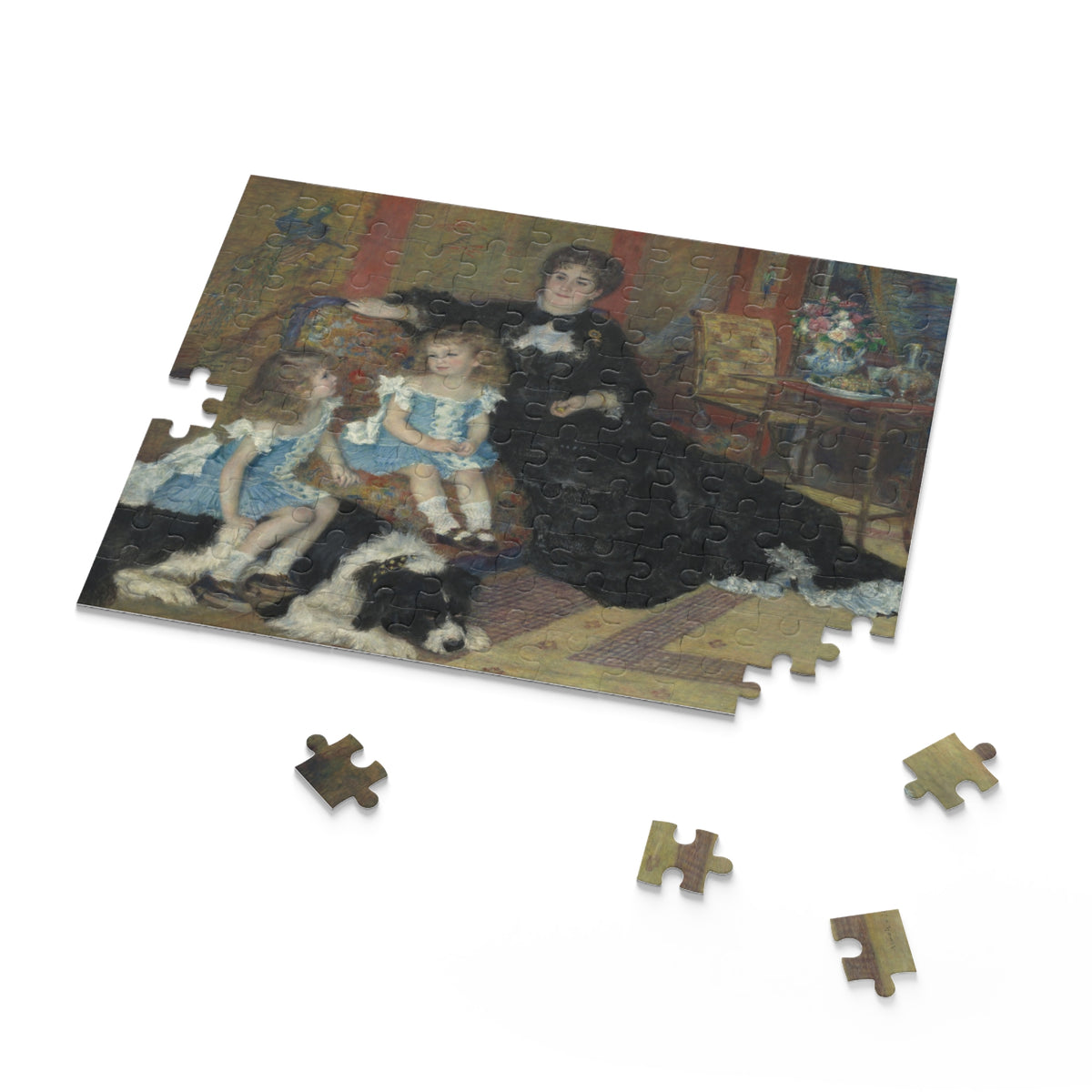 Pierre-Auguste Renoir 'Madame Georges Charpentier and Her Children' Jigsaw Puzzle