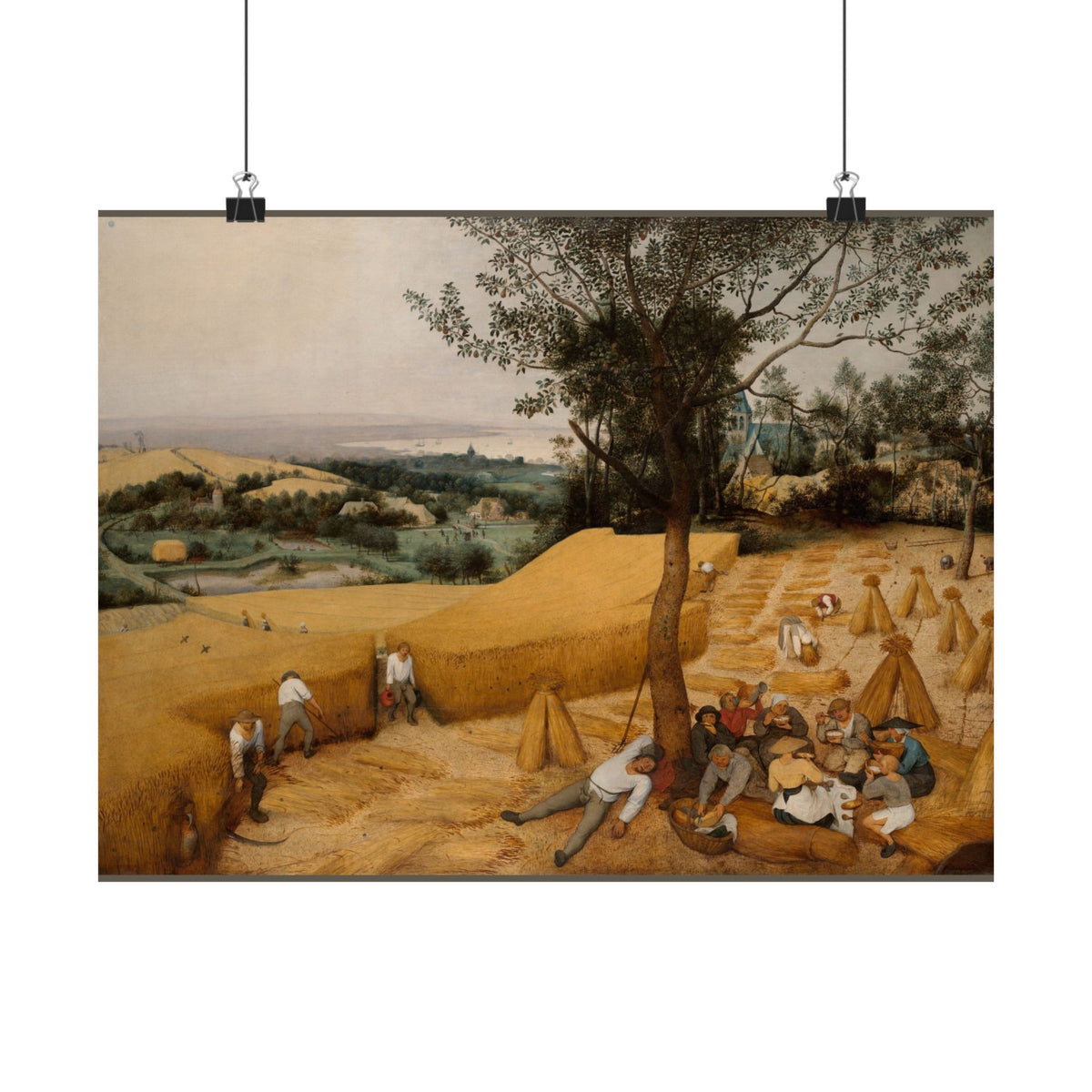 Pieter Bruegel the Elder 'The Harvesters' Poster