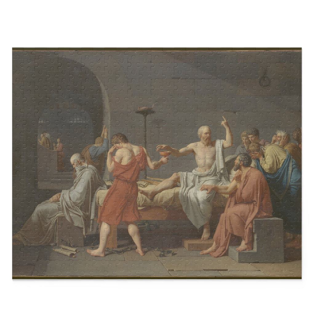 Jacques-Louis David 'The Death of Socrates' Jigsaw Puzzle