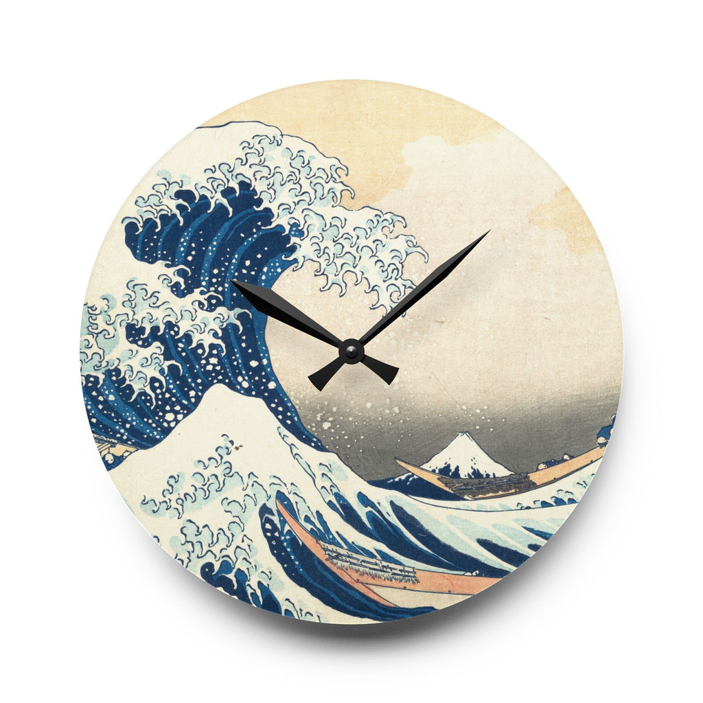 Hokusai 'The Great Wave off Kanagawa' Wall Clock