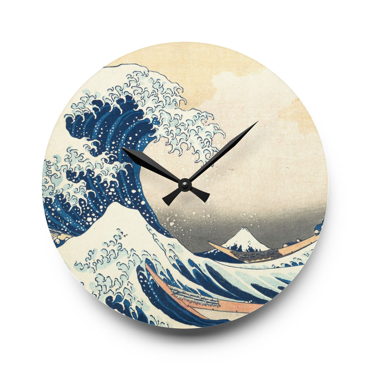 Hokusai 'The Great Wave off Kanagawa' Wall Clock