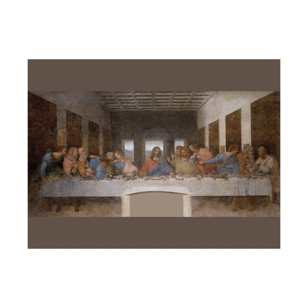 Leonardo da Vinci 'The Last Supper' Poster