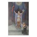Parsifal and the Holy Grail Banner Flag: Knapp Hanging Wall Flag