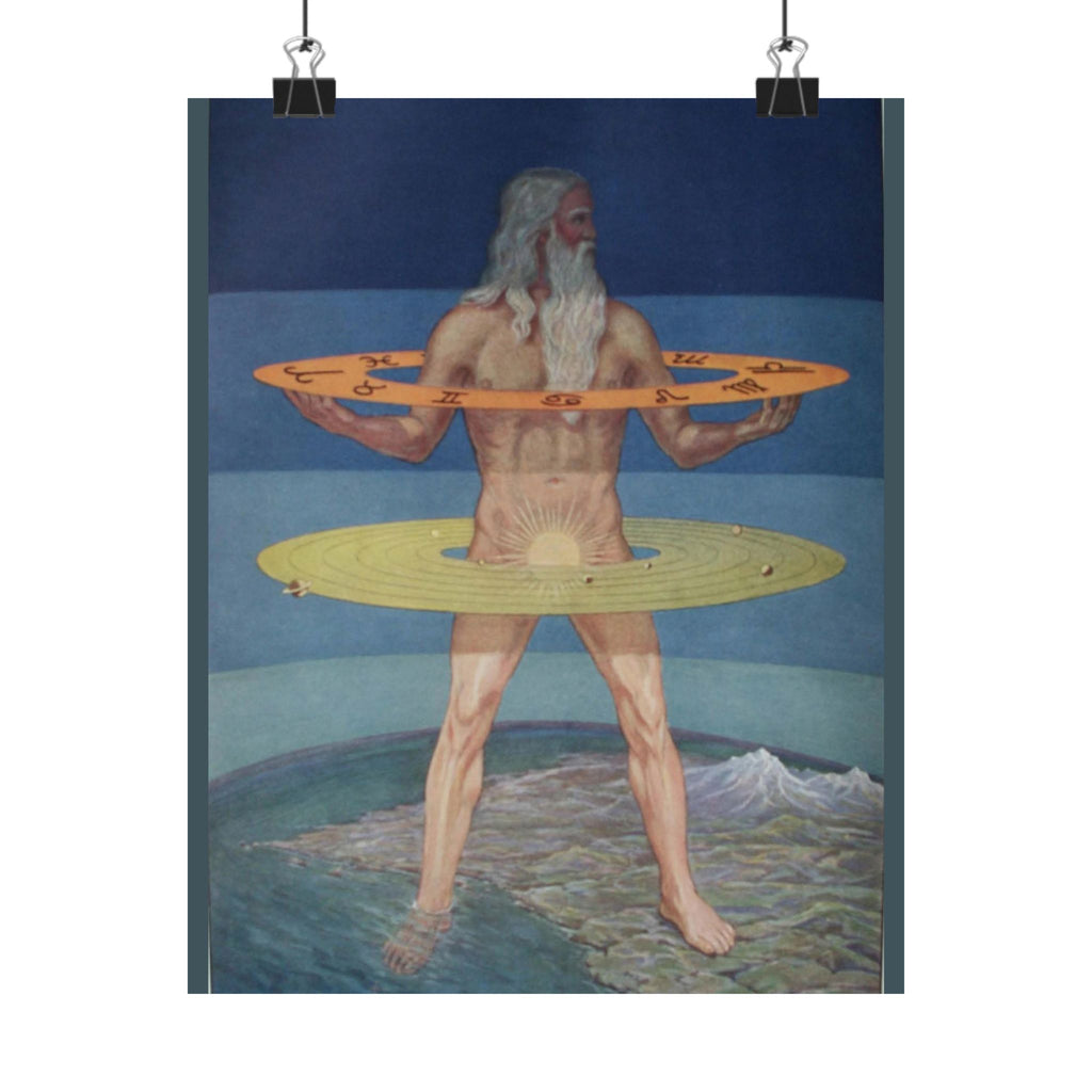 J. Augustus Knapp 'The Grand Man of the Zohar' Poster