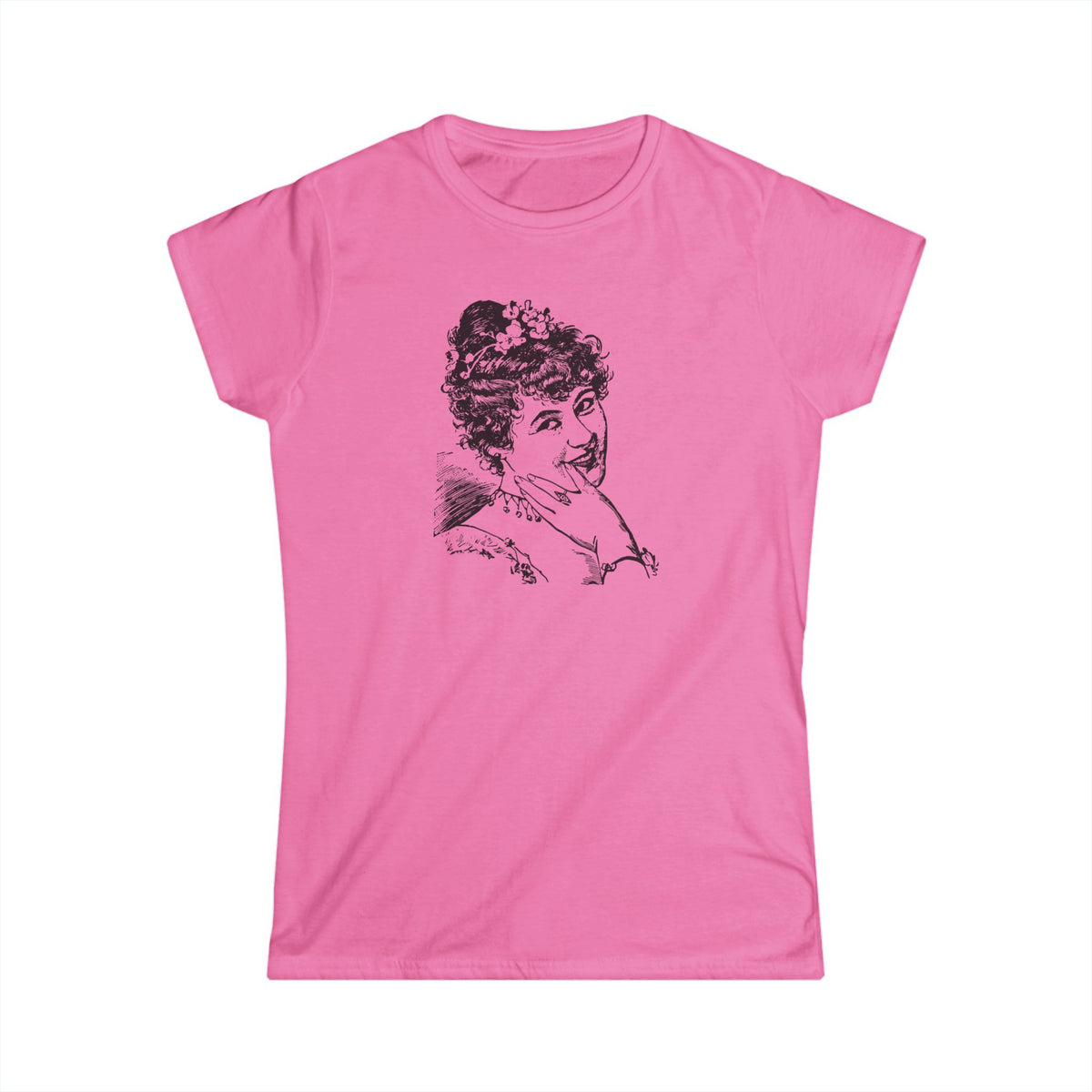 Smile Tee in Azalea