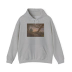 Two Men Contemplating the Moon Hoodie