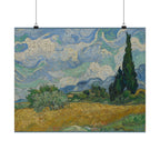 Vincent van Gogh 'Wheat Field with Cypresses' Poster
