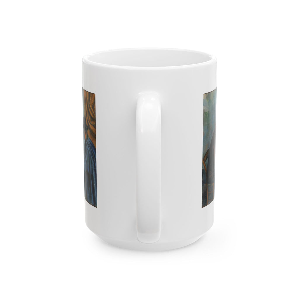 The Card Players Mug