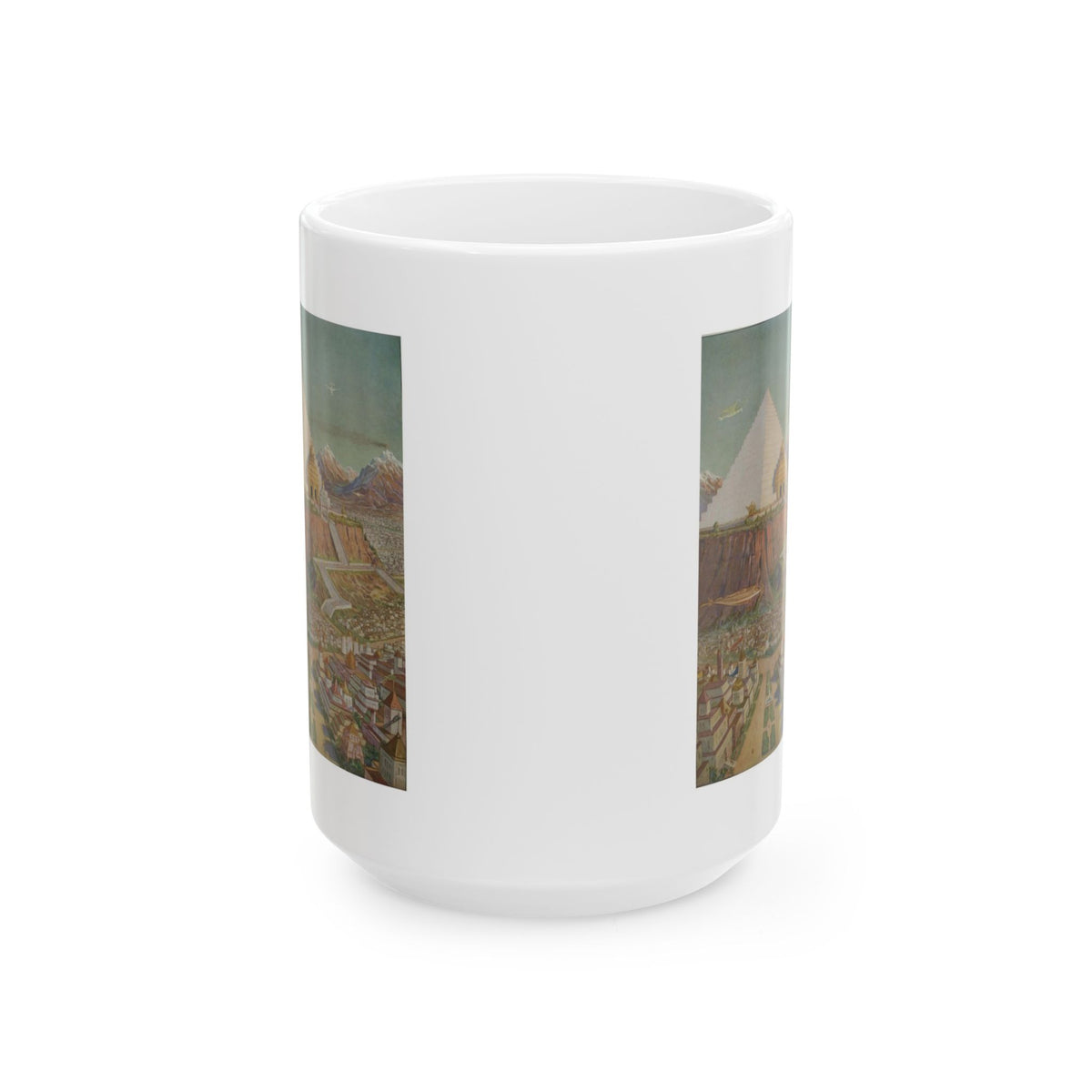 The Atlantean Temple Mug
